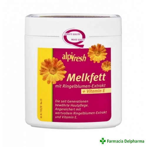 Crema cu Galbenele si Vitamina E Melkfett x 250 ml, Alpifresh